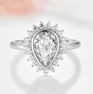 Anna Simulated Diamond (CZ) Ring- 925 Sterling Silver