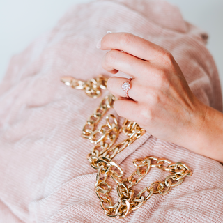 Waverly Lab-Grown Diamond Engagement Ring- 14K Solid Rose Gold (IGI Certified)