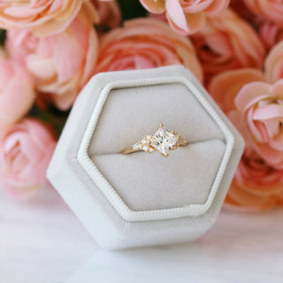 Ellie Lab-Grown Diamond Engagement Ring in Solid 14K Yellow Gold (IGI Certified)