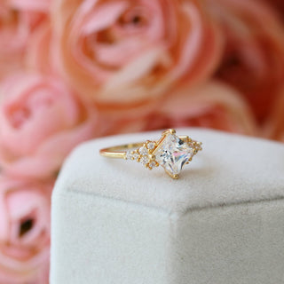 Ellie Lab-Grown Diamond Engagement Ring in Solid 14K Yellow Gold (IGI Certified)