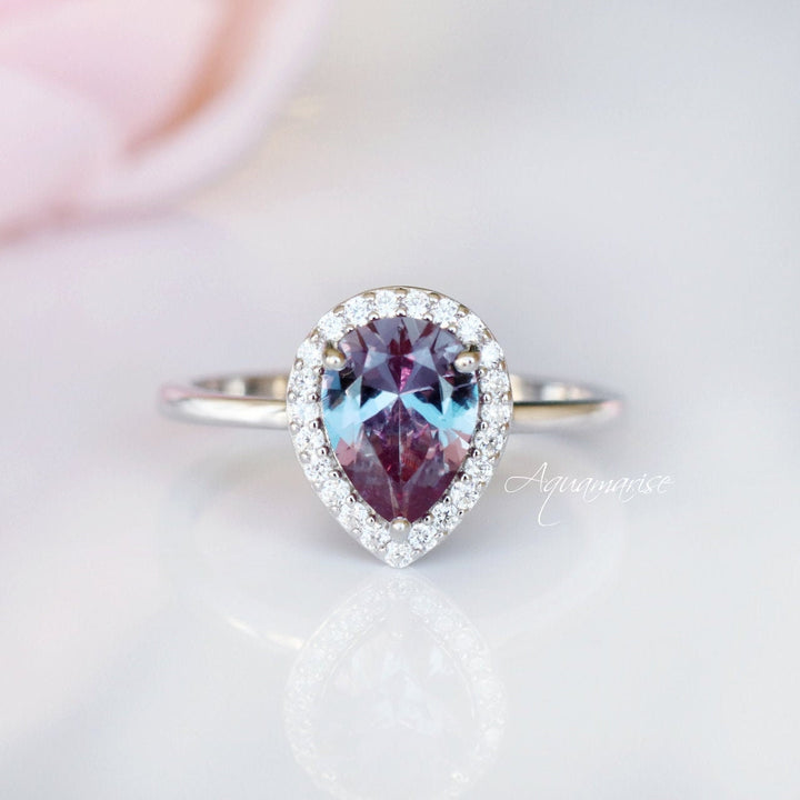 Camila Alexandrite Ring- Sterling Silver