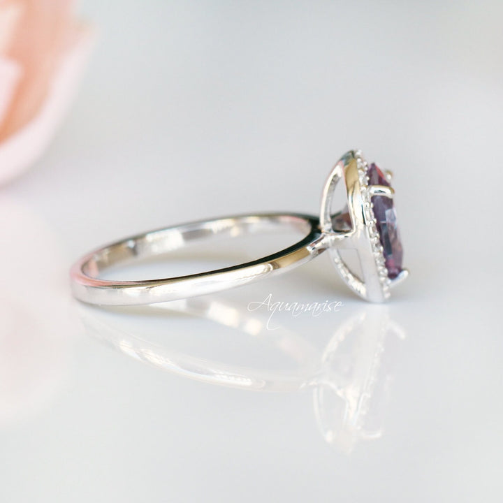 Camila Alexandrite Ring- Sterling Silver