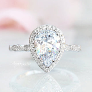 Lab-Grown Diamond Engagement Ring in 14K White Gold (IGI Certified)