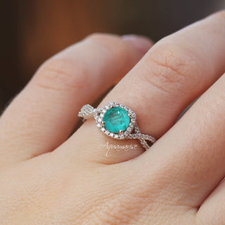 Lana Paraiba Tourmaline Ring- Sterling Silver