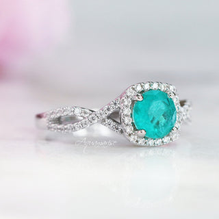 Lana Paraiba Tourmaline Ring- Sterling Silver