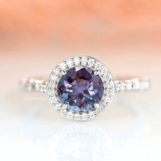 Alexandrite Ring- Sterling Silver