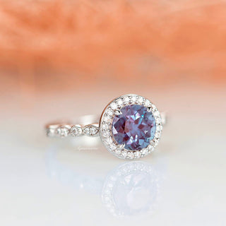 Alexandrite Ring- Sterling Silver