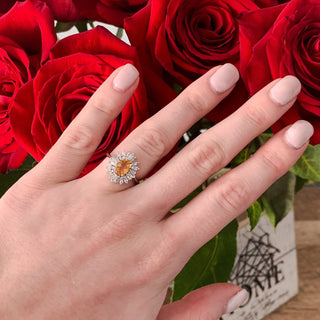 Victoria Natural Citrine Ring in Sterling Silver