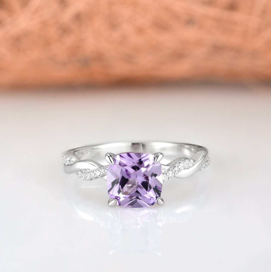 Sophia Alexandrite Ring- Sterling Silver